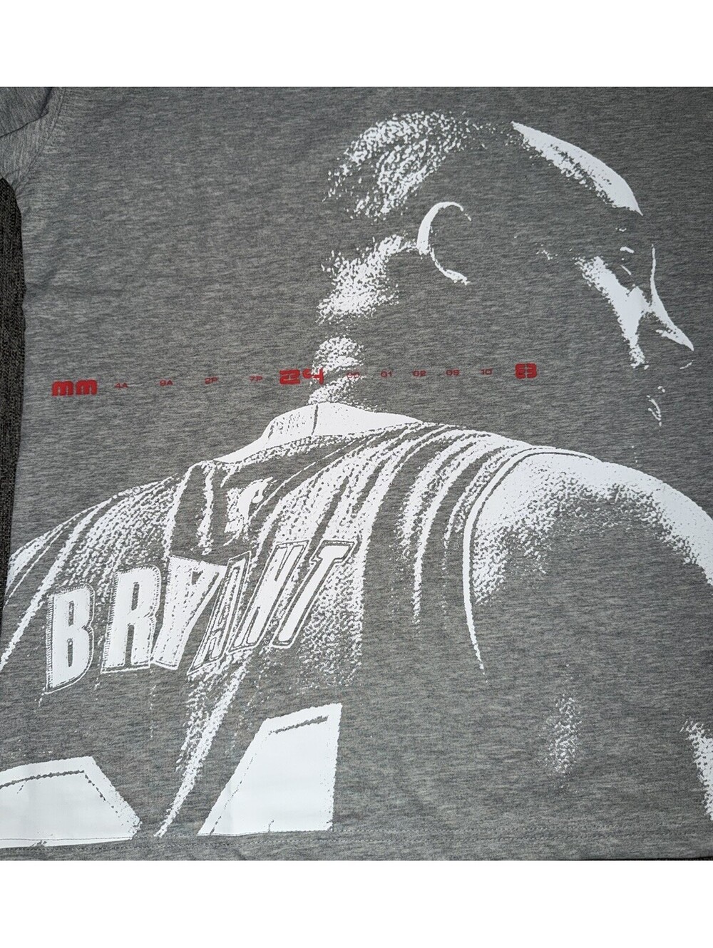 Nike Men’s Size Large (Loose) Kobe Dri-Fit Basketball T-Shirt Dark Grey Heather - Picture 7 of 15